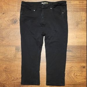 Rewind Crop Pants Size 11 Black